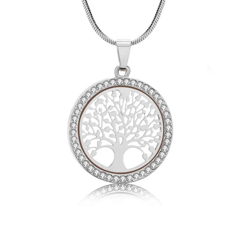 Collier Arbre de Vie Strass