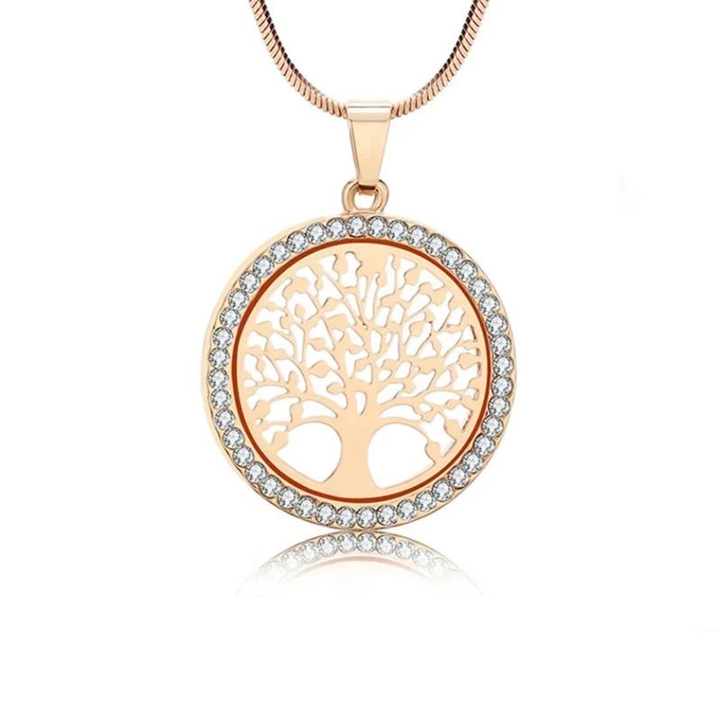 Collier Arbre de Vie Strass