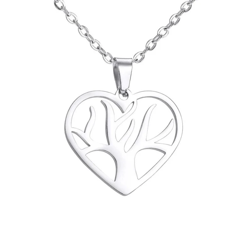 Collier Arbre de Vie Coeur Souple