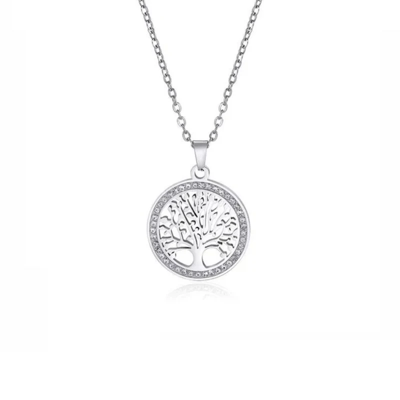 Collier Arbre de Vie Acier