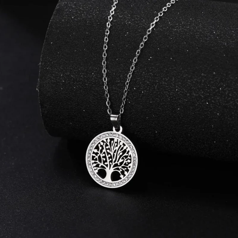Collier Arbre de Vie Acier
