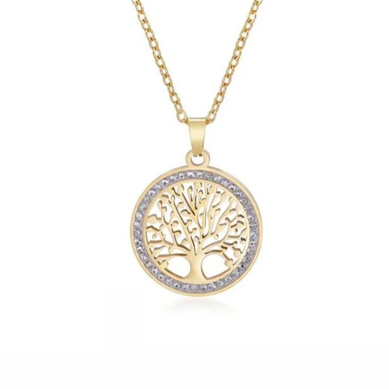 Collier Arbre de Vie Doré