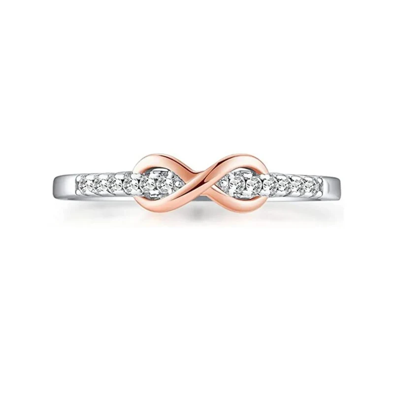 Bague Fiançailles Signe Infini