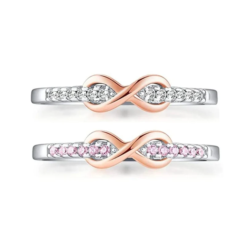 Bague Fiançailles Signe Infini
