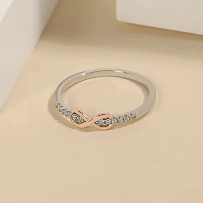Bague Fiançailles Signe Infini