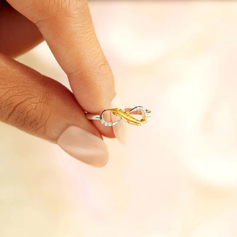 Bague Infini Plume