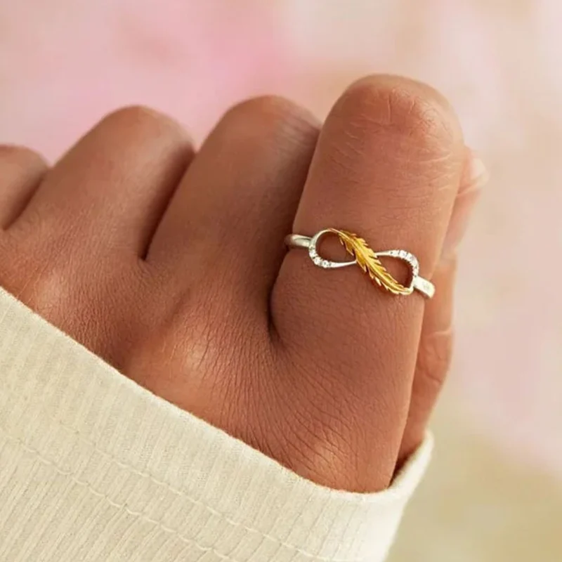 Bague Infini Plume