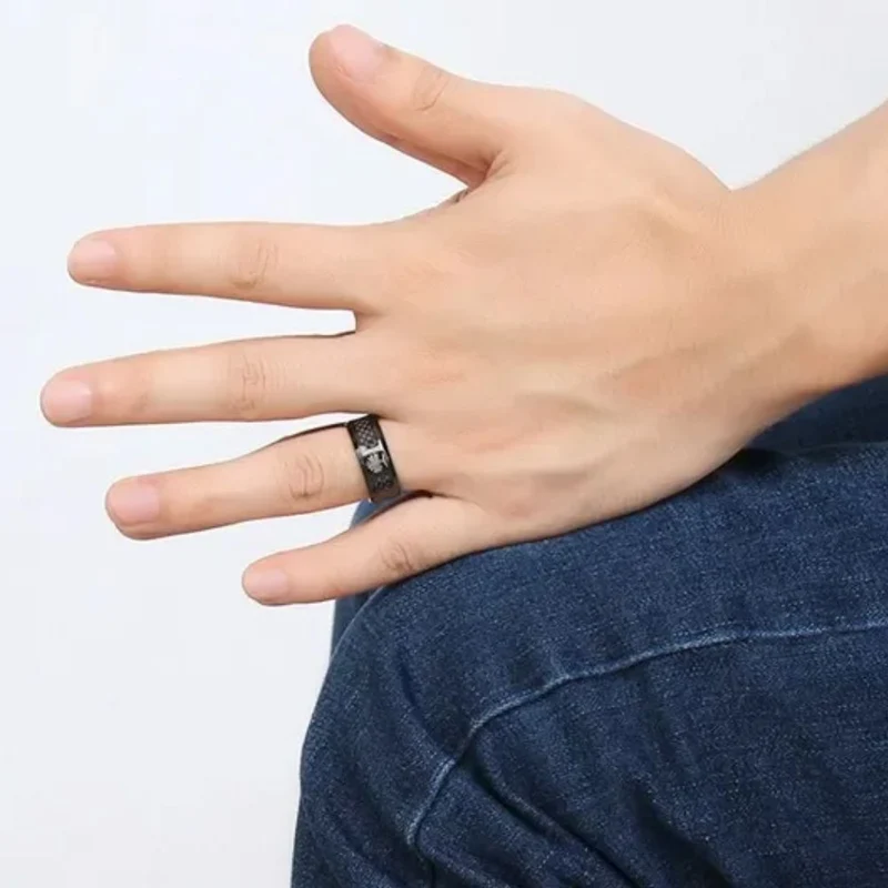 Bague Noire Arbre