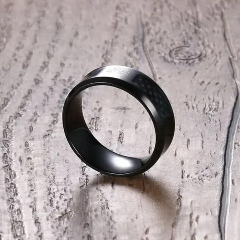 Bague Noire Arbre