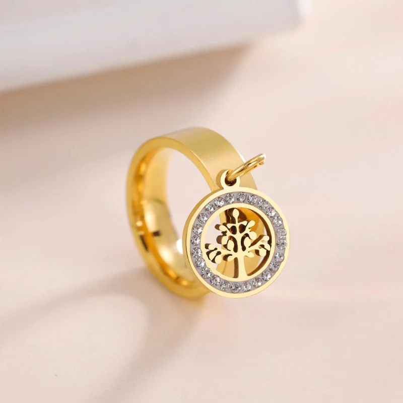 Bague Breloque Arbre de Vie