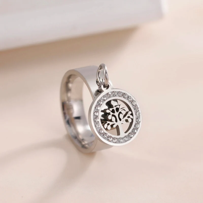 Bague Breloque Arbre de Vie