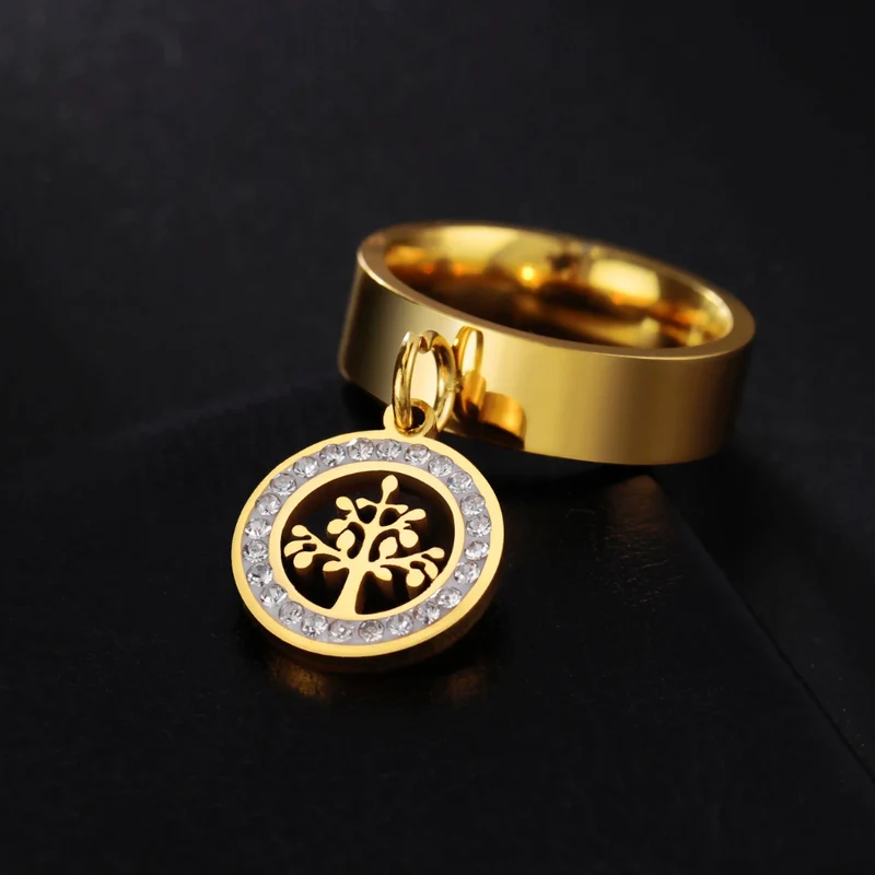 Bague Breloque Arbre de Vie