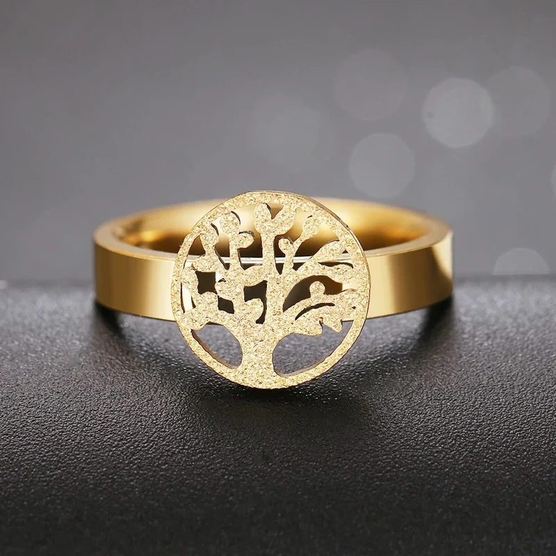 Bague Arbre de Vie en Or
