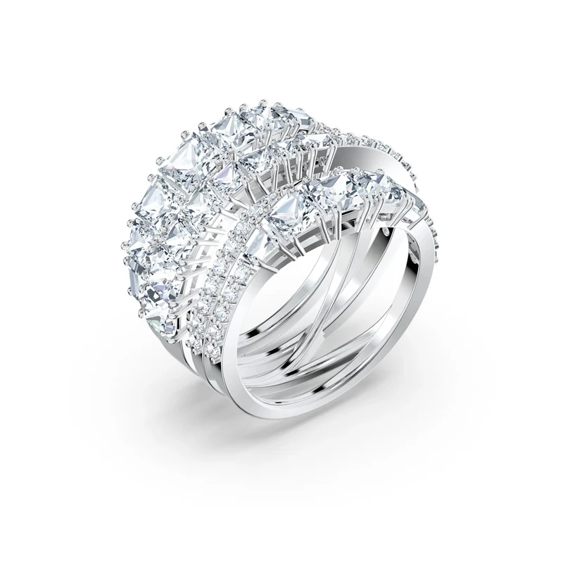 Swarovski Twist Bague Argent 5584650