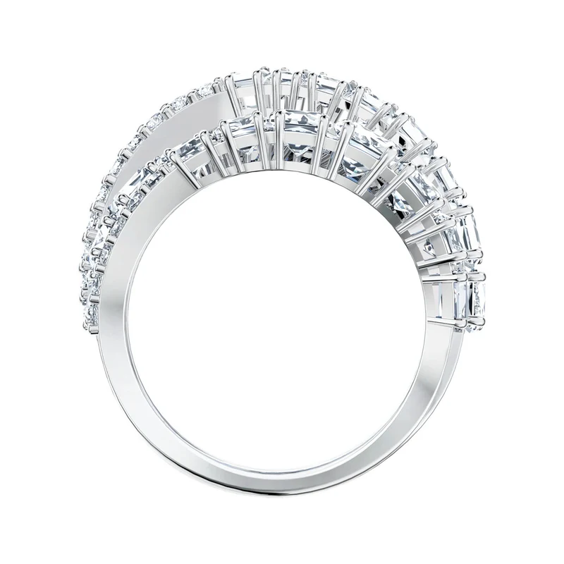 Swarovski Twist Bague Argent 5584650