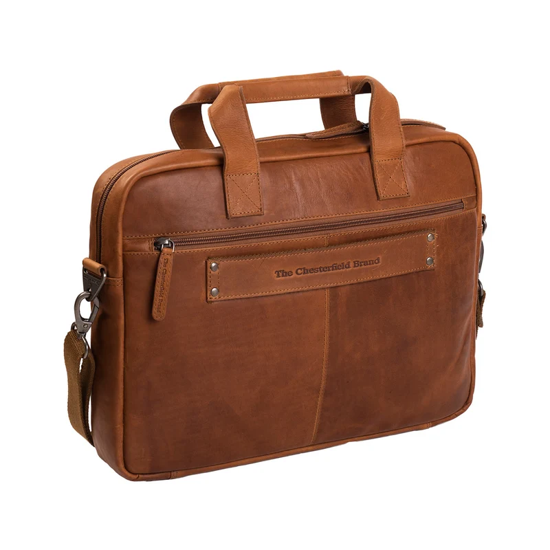 The Chesterfield Brand Calvi Sac Ordinateur Cognac C40.103331