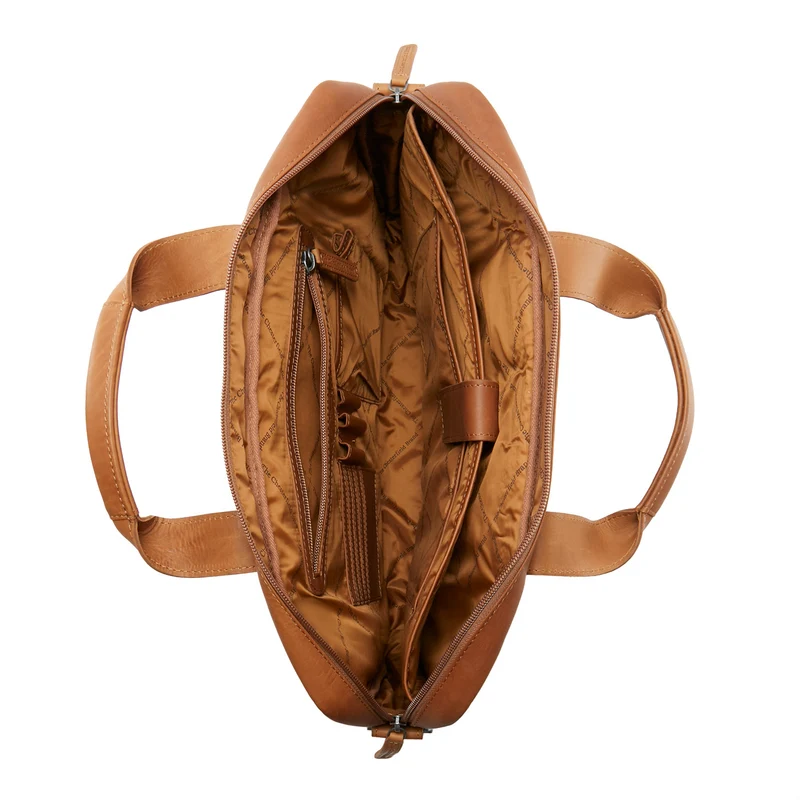 The Chesterfield Brand Calvi Sac Ordinateur Cognac C40.103331