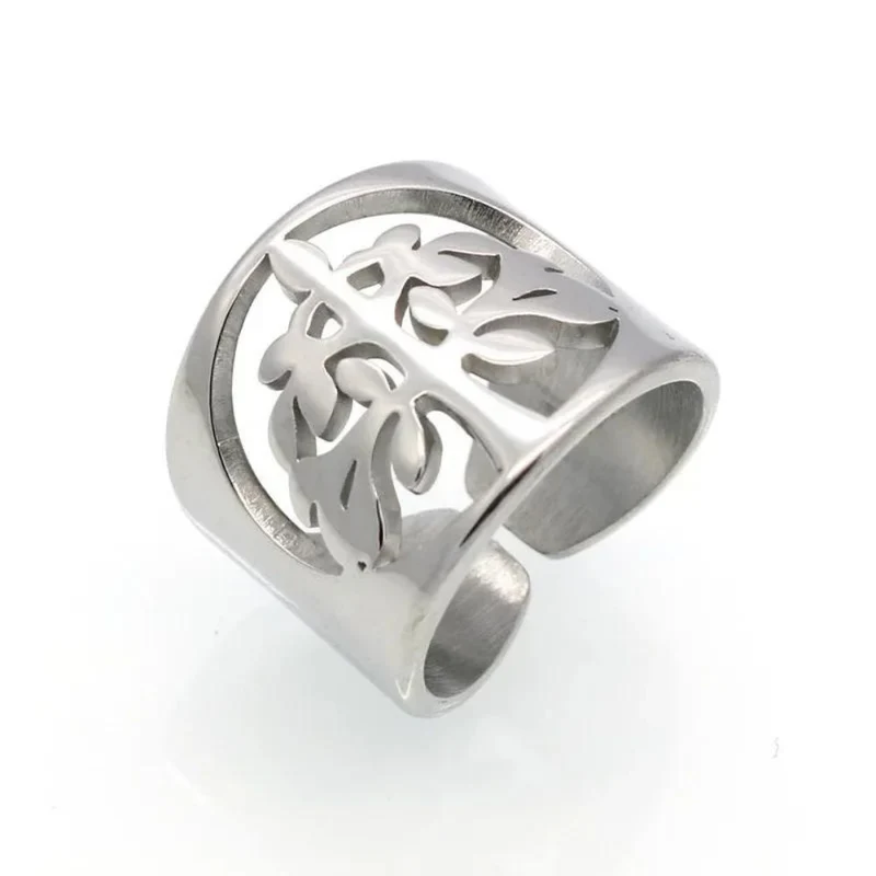 Bague Arbre de Vie Acier