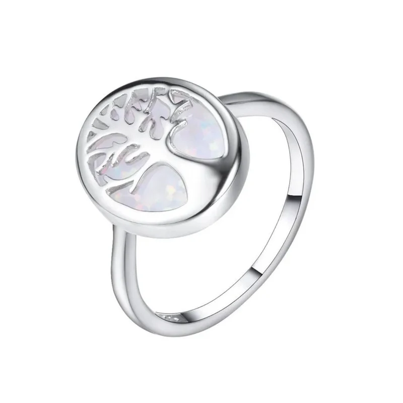 Bague Arbre de Vie Azur