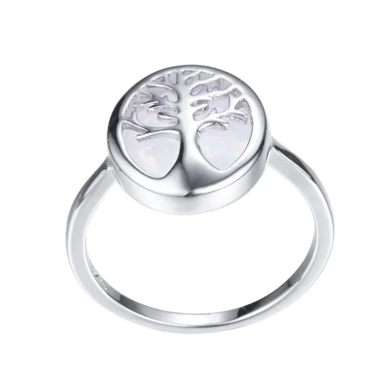 Bague Arbre de Vie Azur