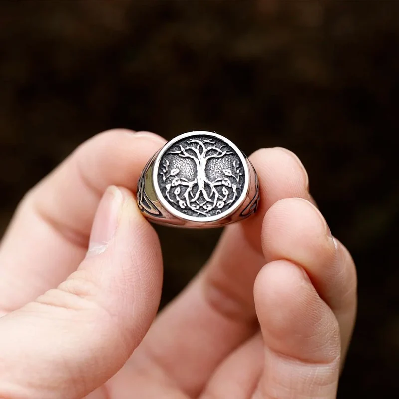 Bague Arbre de Vie Racine
