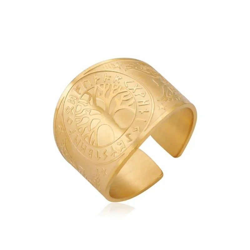 Bague Arbre de Vie Unie