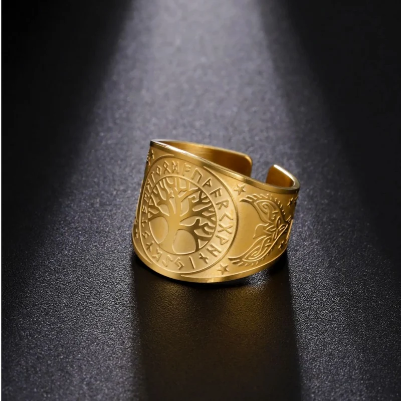 Bague Arbre de Vie Unie