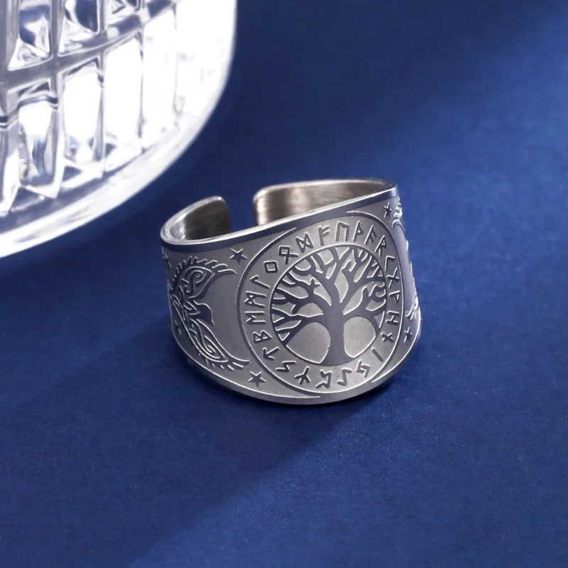 Bague Arbre de Vie Unie
