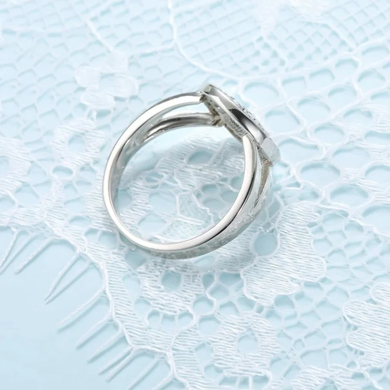 Bague Arbre de Vie Or Blanc