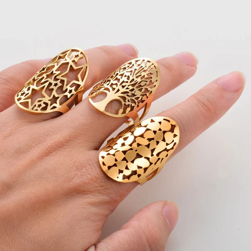 Grande Bague Arbre de Vie