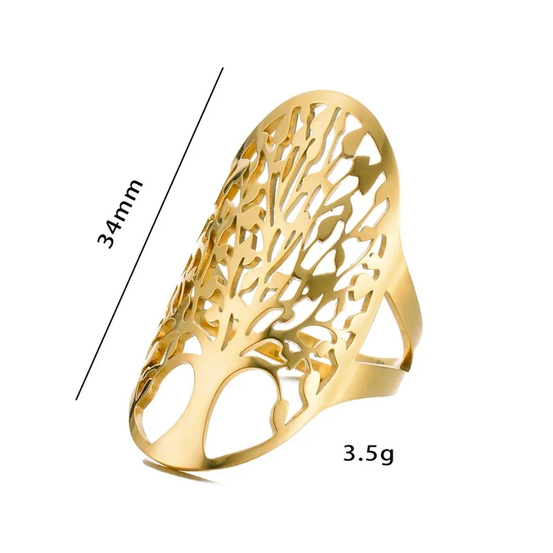 Grande Bague Arbre de Vie