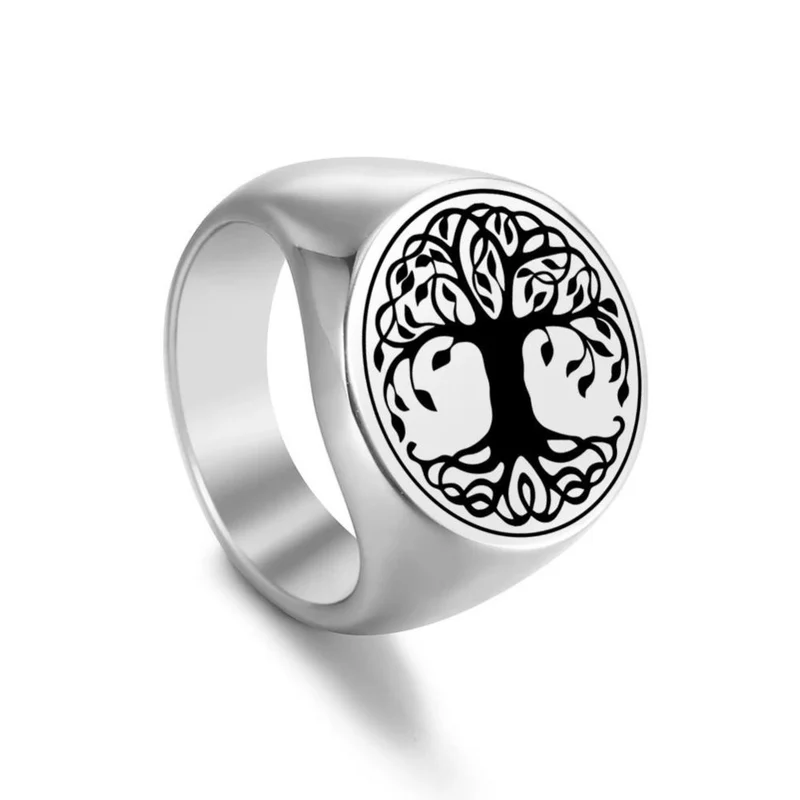 Chevalière Arbre de Vie Dessin