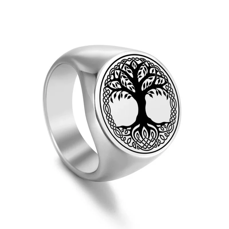 Chevalière Arbre de Vie Dessin