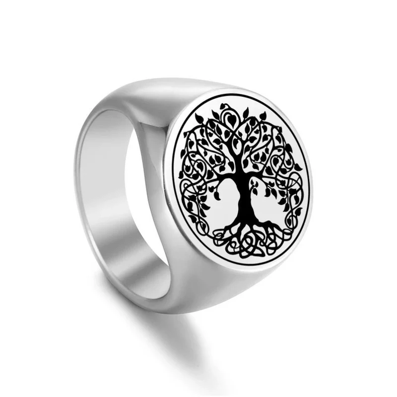 Chevalière Arbre de Vie Dessin