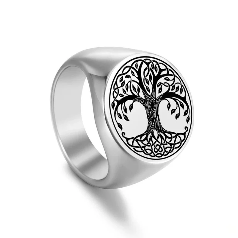 Chevalière Arbre de Vie Dessin