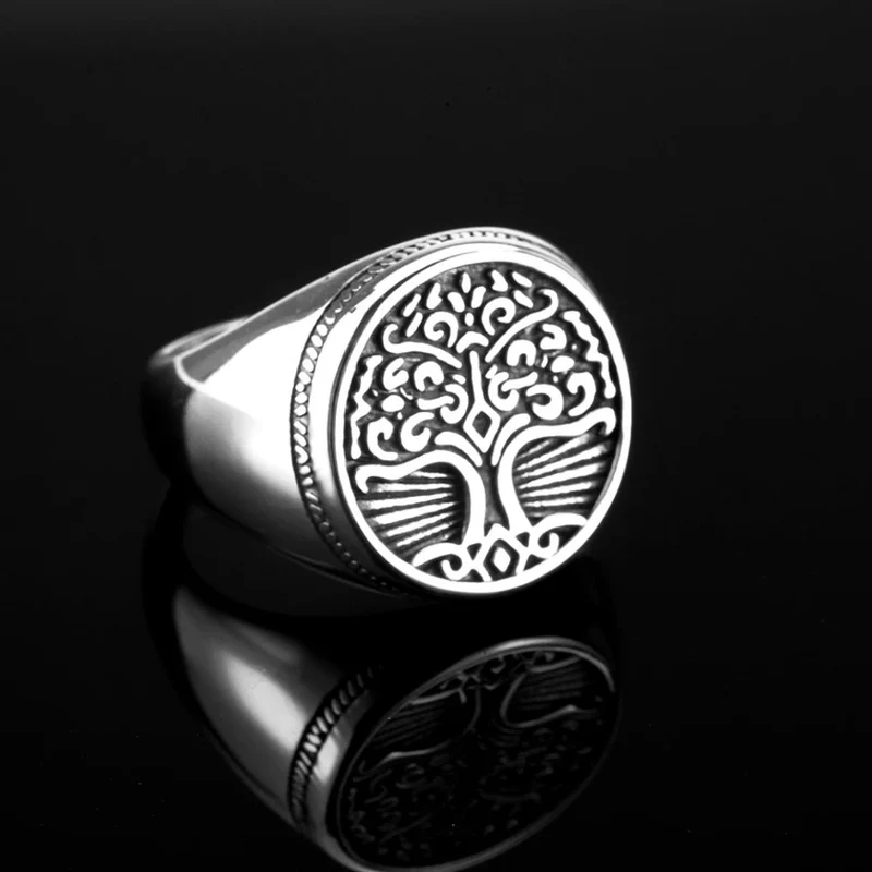 Chevalière Arbre de Vie Homme