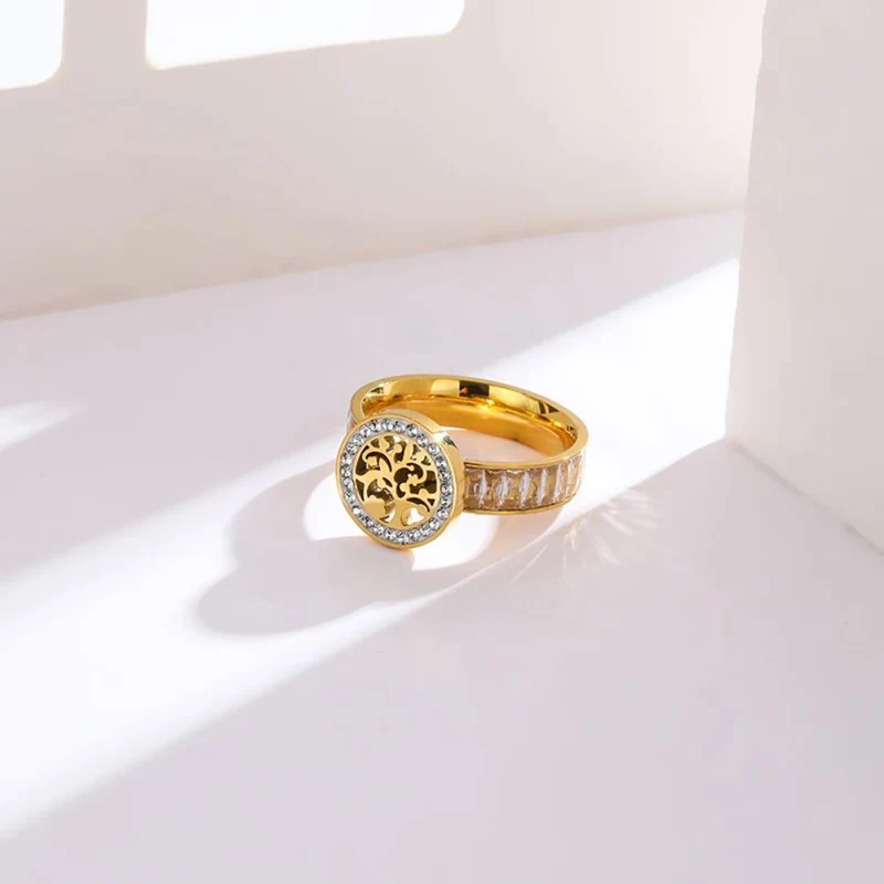 Bague Arbre de Vie Or Jaune