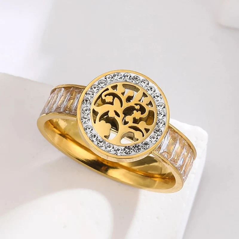 Bague Arbre de Vie Or Jaune