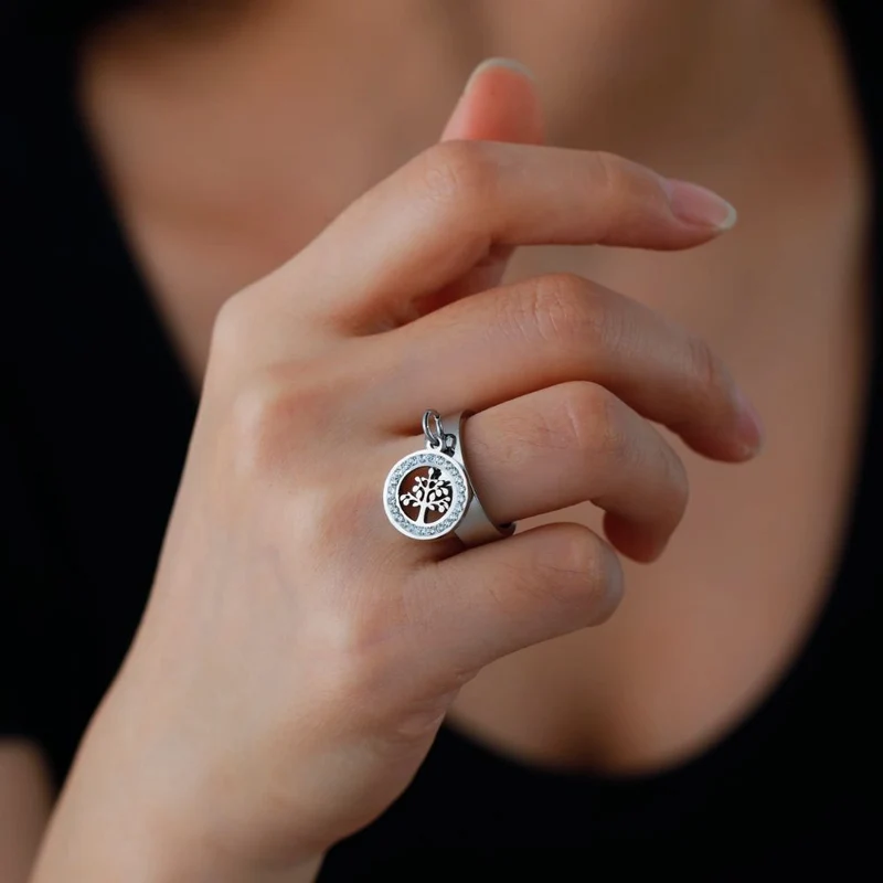 Bague Femme Pampille Arbre de Vie