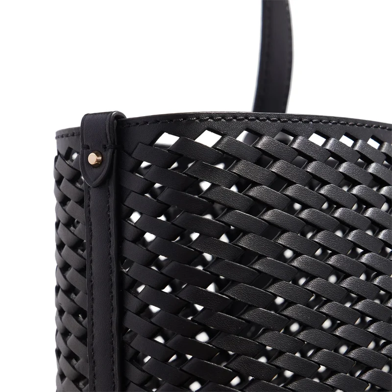 Michael Kors Sac cabas en cuir noir 30T4GZAT4L-1