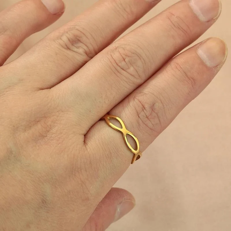 Bague avec Symbole Infini