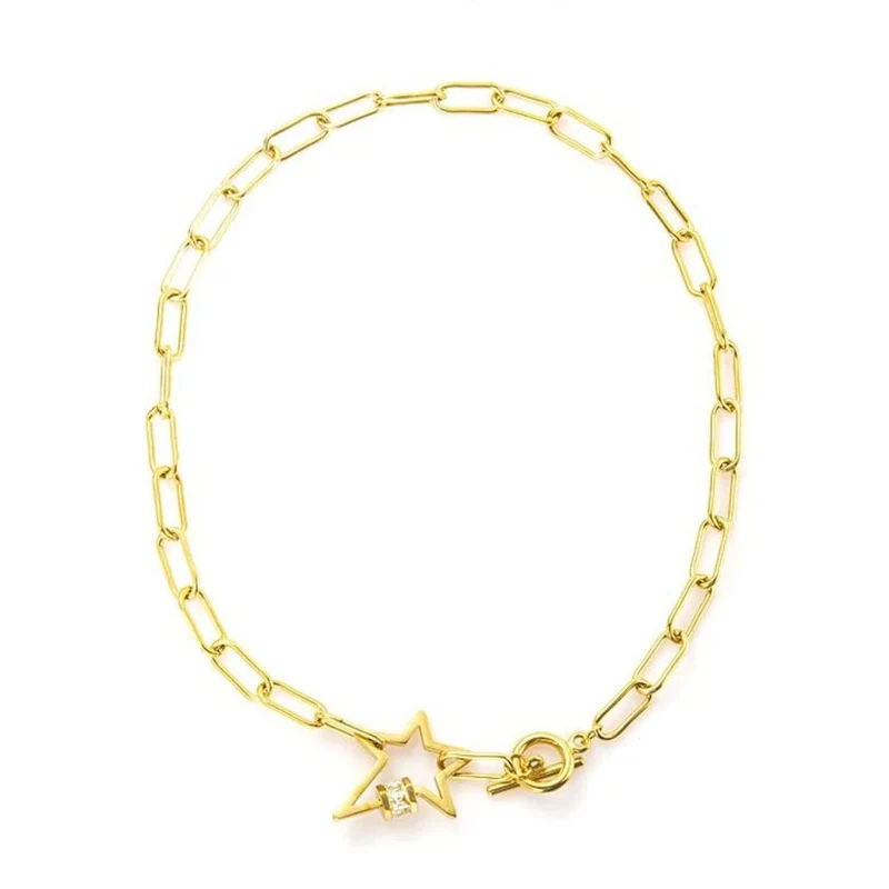 Collier Étoile Or Jaune