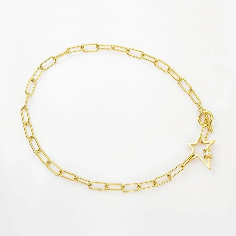 Collier Étoile Or Jaune