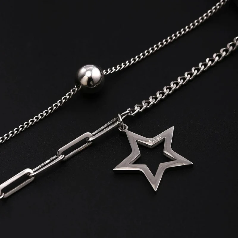 Collier Étoile Homme