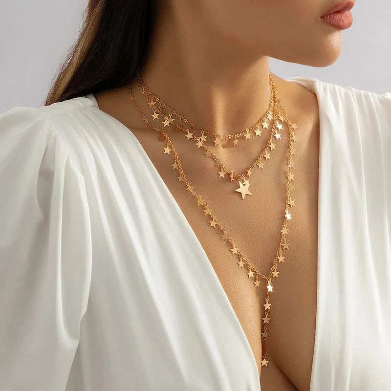 Collier Étoile Femme