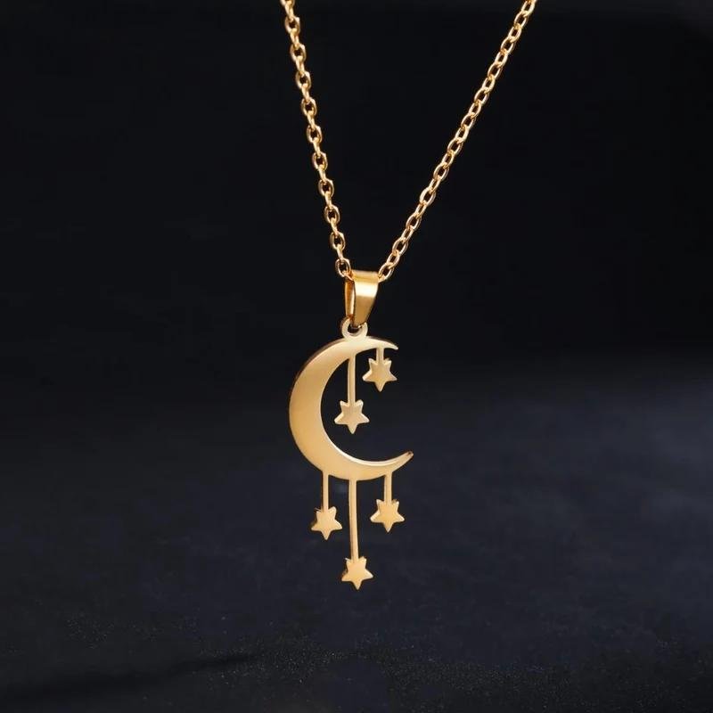 Collier Étoile et Lune