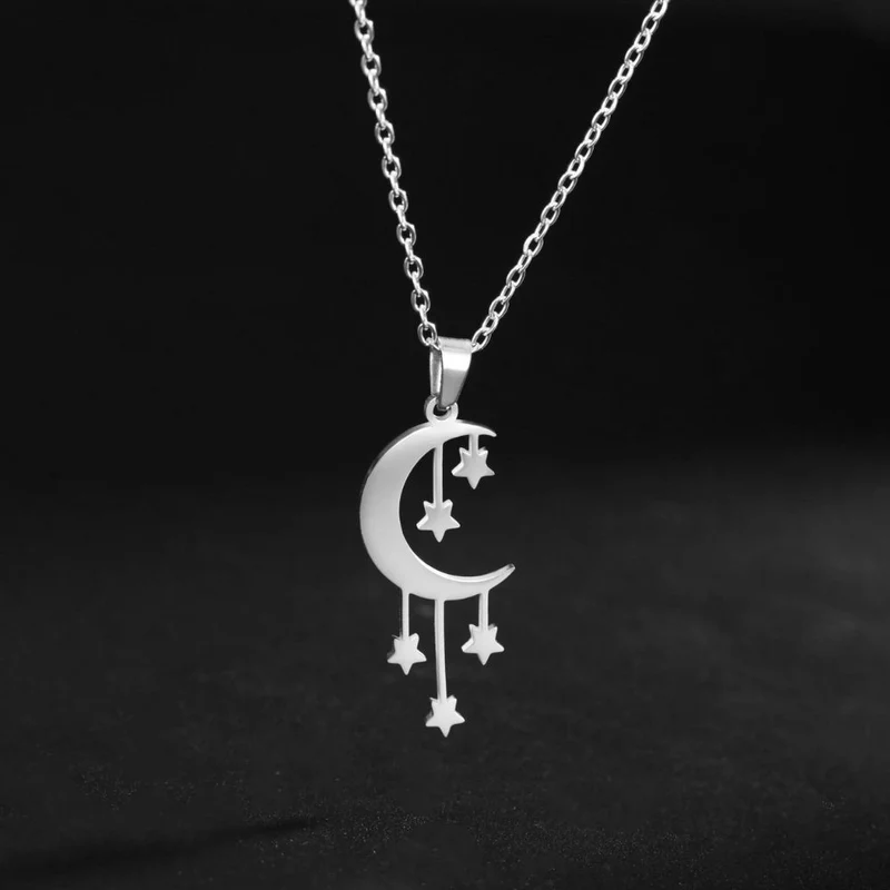 Collier Étoile et Lune