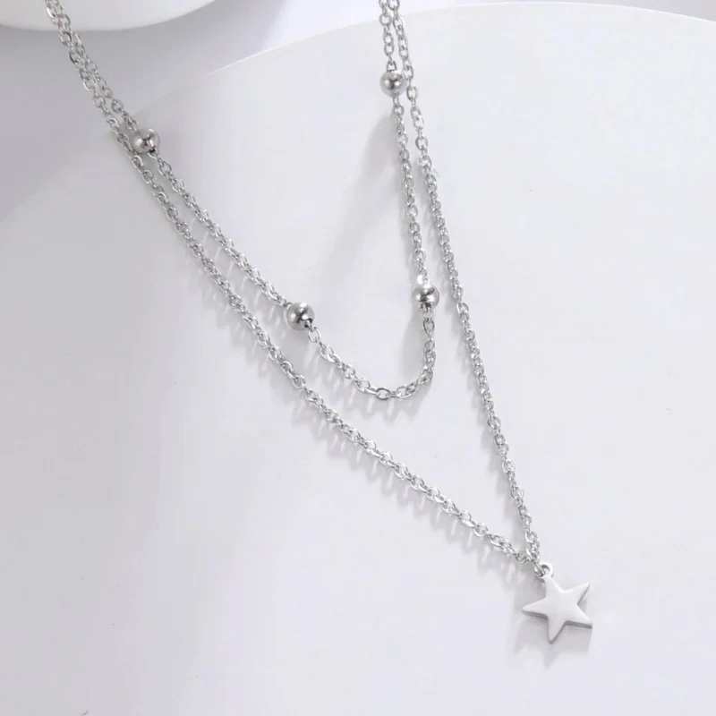 Collier Étoile et Perle