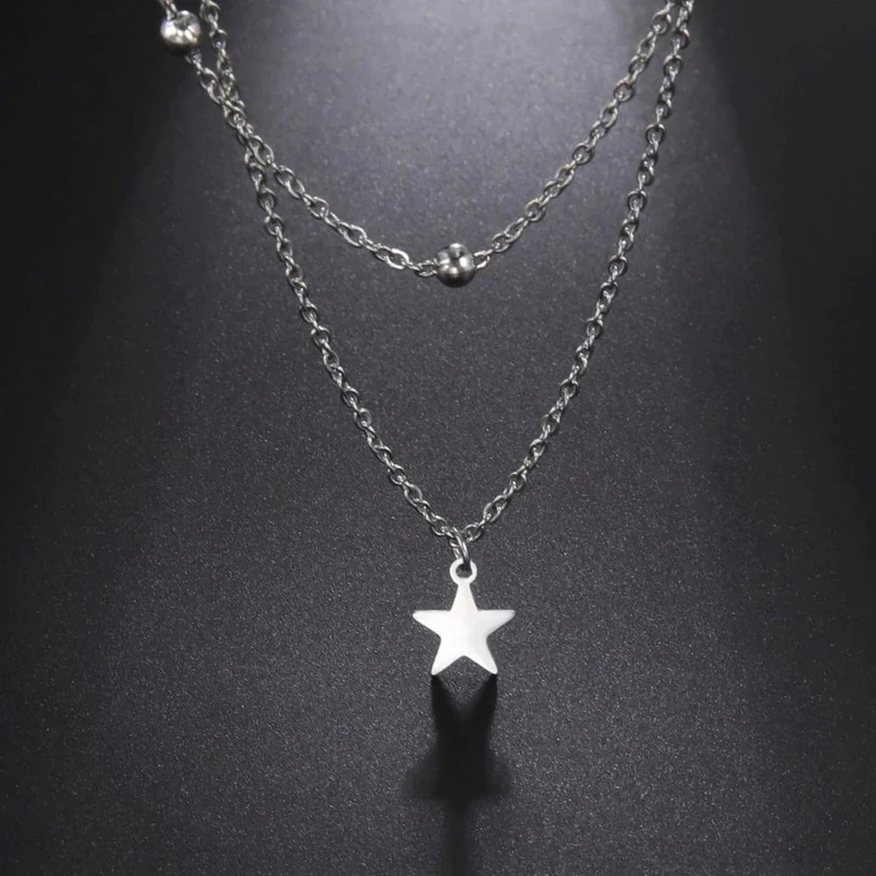 Collier Étoile et Perle
