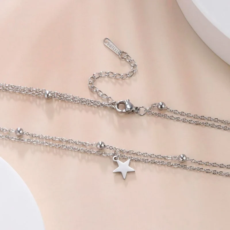 Collier Étoile et Perle